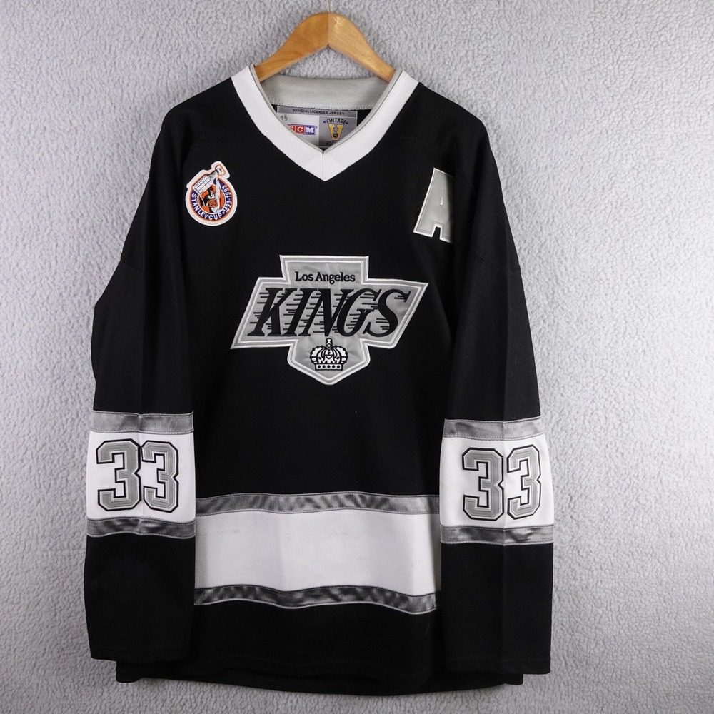 CCM Los Angeles Kings Marty McSorley 33 Jersey 1993 Stanley Cup Finals Men 54